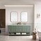 James Martin Vanities Breckenridge 72in Double Vanity, Smokey Celadon w/ 3 CM Ethereal Noctis Top 330-V72-SC-3ENC - alternate 5